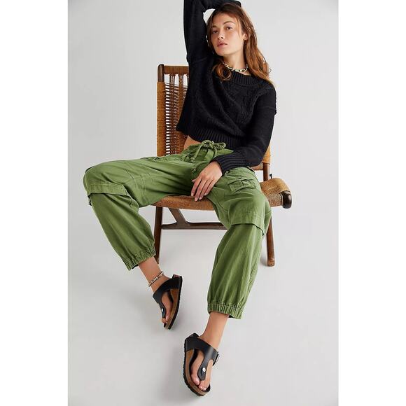 Free People | Black Cotton-Blend Pullover Bell Song Sweater | Size XS - Picture 4 of 13